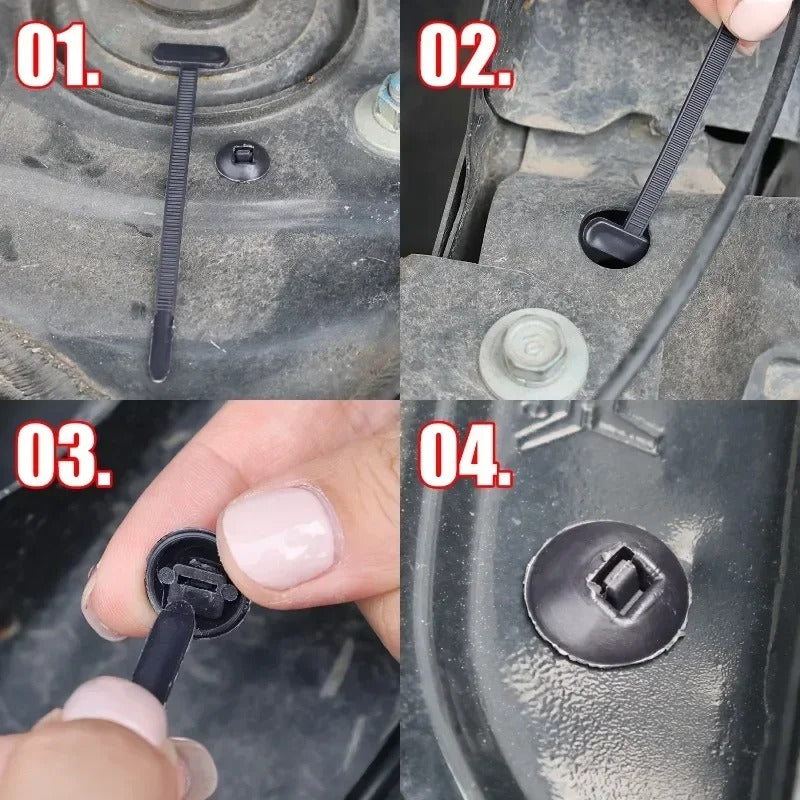 ナイロン製汎用ケーブルタイバックル（車体固定用）