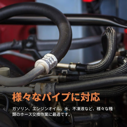 ホースピンチオフプライヤー 4ピースセット フルードライン対応