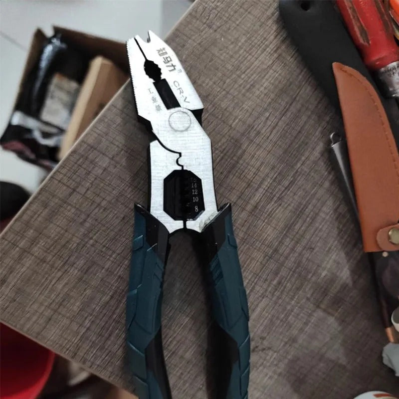 工業用多機能切断プライヤー 9-in-1 CR-V鋼製