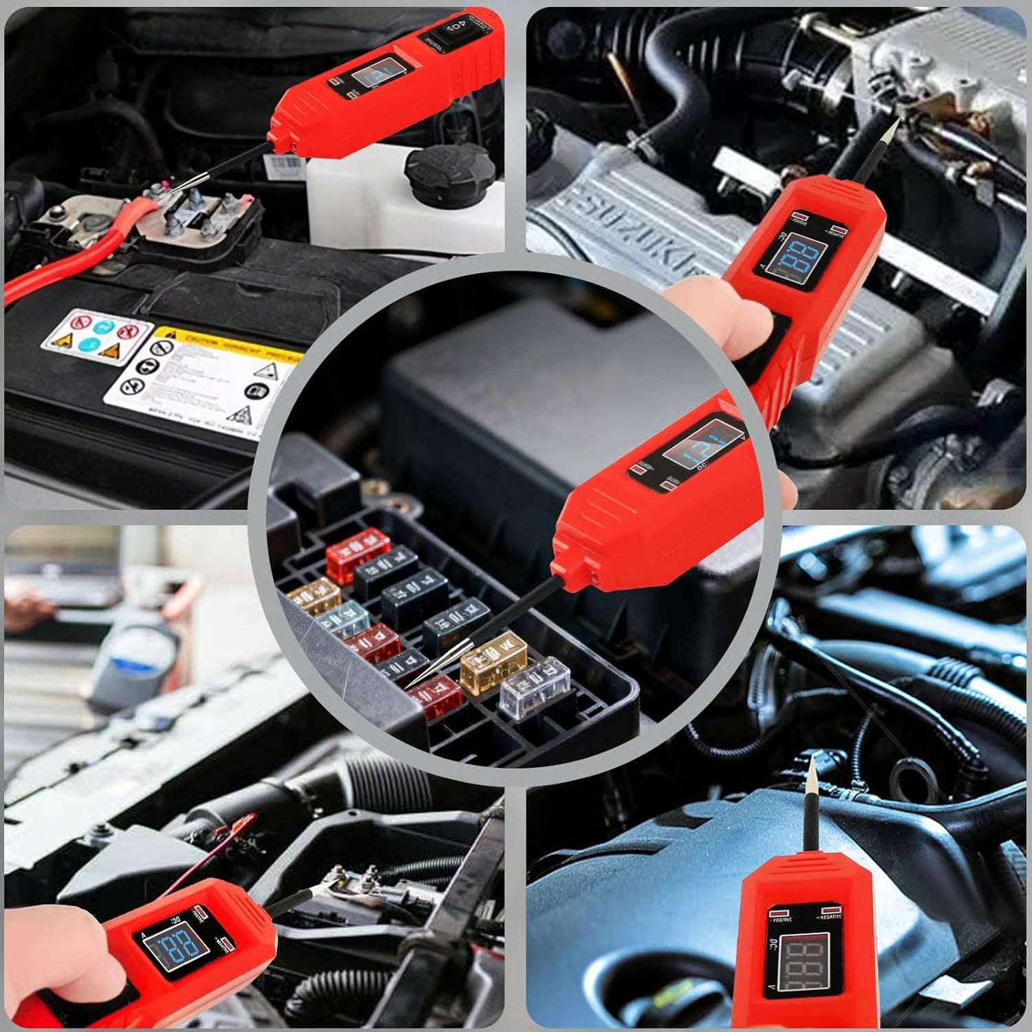 3.5-36V 電源回路プローブテスター