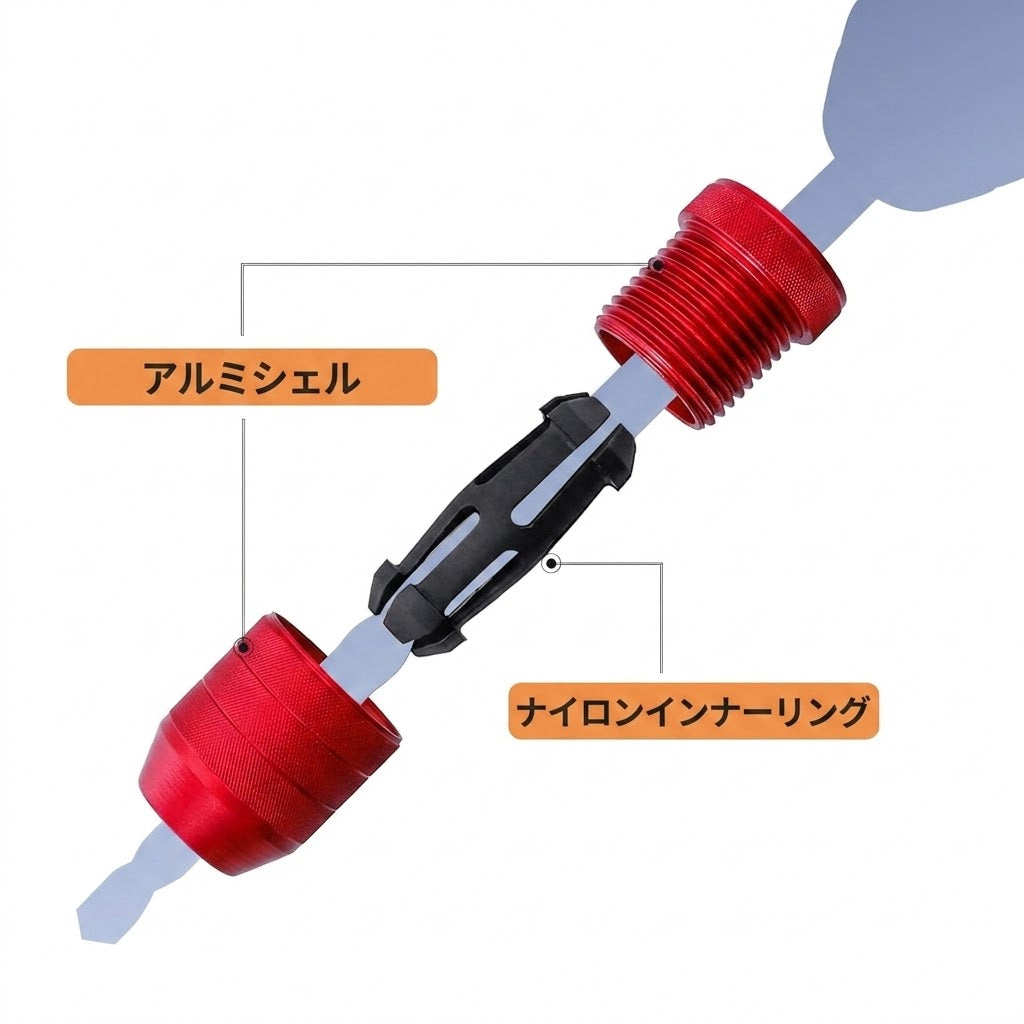 プロ仕様ドリル深さストッパーキット（2個入り）高耐久アルミニウム合金製