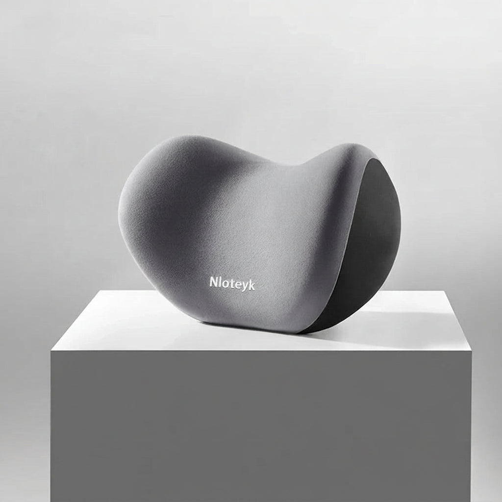 Car Neck Pillow Memory Foam Protective Lumbar Back Support Breathable Car Headrest Cushion Relieve Stress Car Seat Pillow