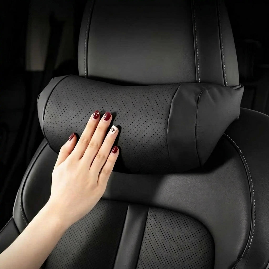 Car Seat Headrest Universal Travel Rest 3D Neck Pillow Protect Neck Soft Fluffy Comfortable Neck Rest Car Accessories
