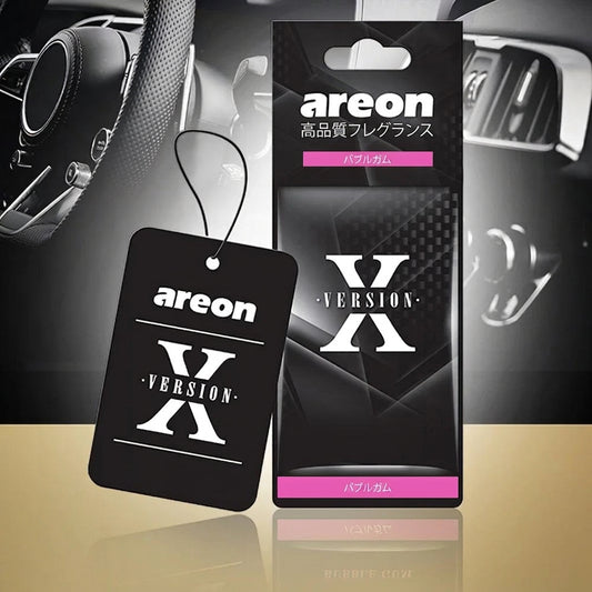 3-60Pcs X Version Car Air Refresher Car Suspension Decoration Home Bathroom Refresher Natural perfume Car Interior Hanging Paper