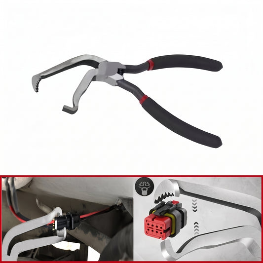 Automotive Electrical Connector Removal Pliers Fuel Filter Hose Disconnect Tool Angled Head for Cutting Wires Tubing Power Cable