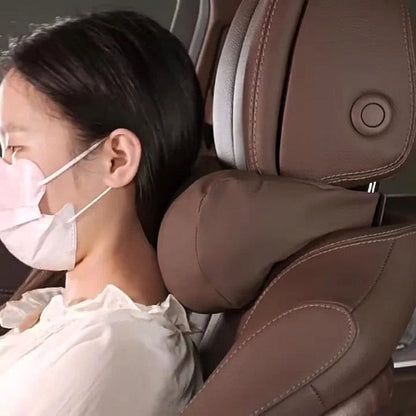 Car Seat Headrest Universal Travel Rest 3D Neck Pillow Protect Neck Soft Fluffy Comfortable Neck Rest Car Accessories