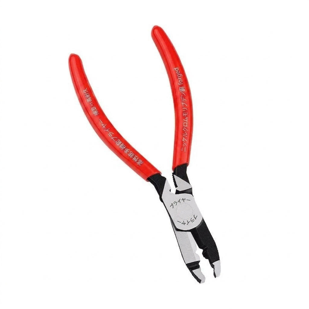 Premium Slip Joint Screw Extraction Pliers - Fish Tail Design, Anti-Slip Grip, Multi-Function Screw Puller Tool for Electronics