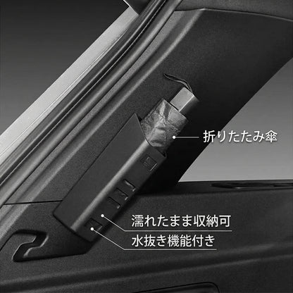 Umbrella Organizer Multi-Purpose Car Rain Umbrella Storage Box Cup Bottle Holder Storage Rack Car Interior Accessories