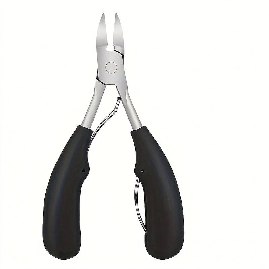 Professional Grade Concave Stainless Steel Nail Clippers for Thick Nails and Ingrown Toenails Sharp Curved Blade for Easy Trimmi