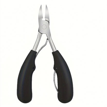 Professional Grade Concave Stainless Steel Nail Clippers for Thick Nails and Ingrown Toenails Sharp Curved Blade for Easy Trimmi