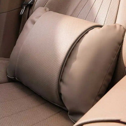車用ヘッドレスト ネックピロー 3D立体設計 首サポートクッション 旅行用 車載枕 柔らかいふわふわ素材 快適ネックレスト カーアクセサリー 汎用タイプ 長距離ドライブ用